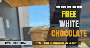 Sweet Treats: Sugar-Free White Chocolate at Dutch Bros?