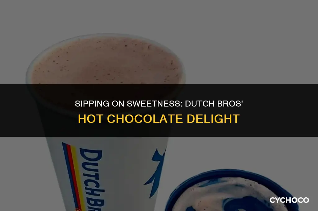 does dutch brothers have hot chocolate