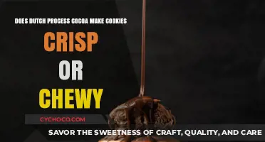 The Impact of Dutch Process Cocoa on Cookie Texture: Crisp or Chewy?