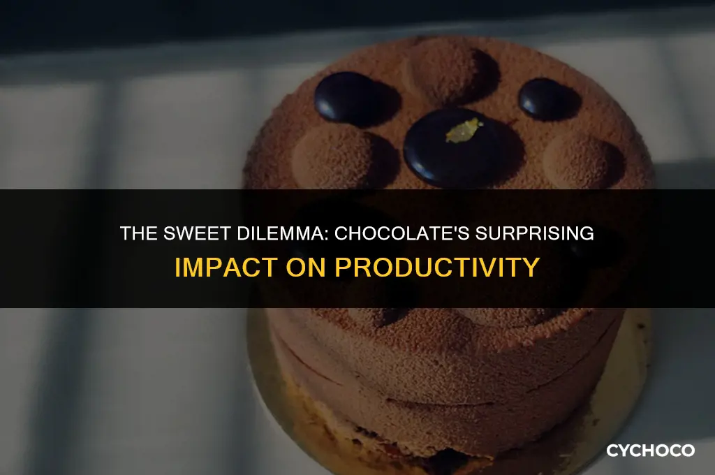 does eating chocolate make you lazy