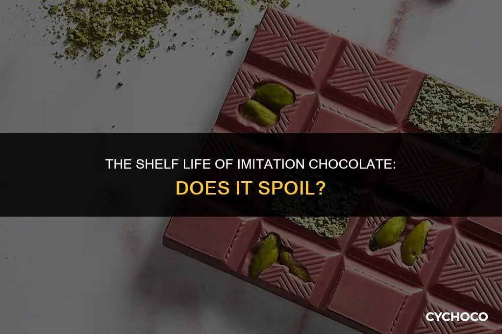 does fake chocolate goes bad
