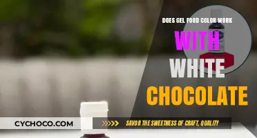 Unlocking the Secrets: Gel Food Color and White Chocolate Compatibility