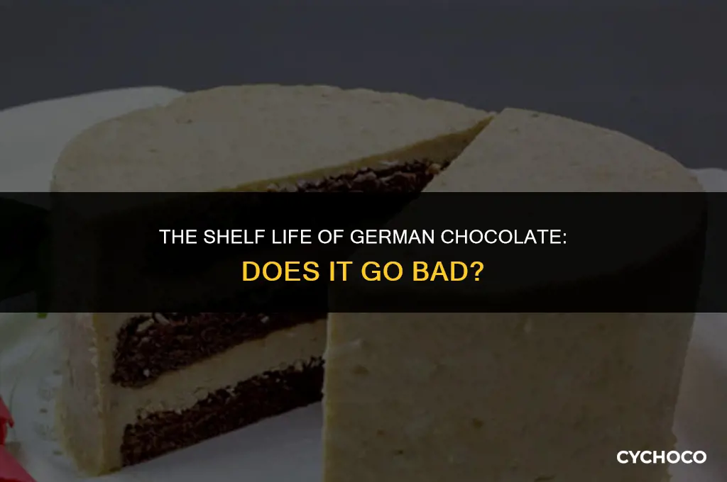 does german chocolate go bad