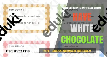 Decoding Hershey's Cookies and Creme: The White Chocolate Mystery