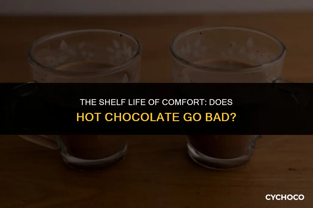 does hot chocolate go bad