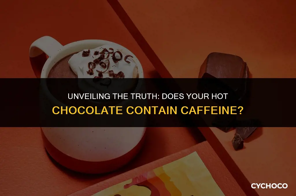 does hot chocolate has caffeine