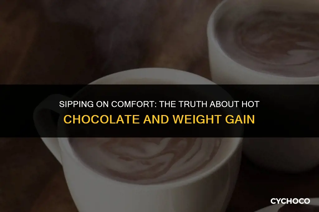does hot chocolate make you gain weight