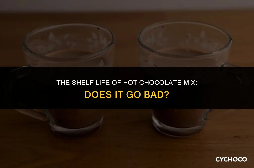 does hot chocolate mix go bad