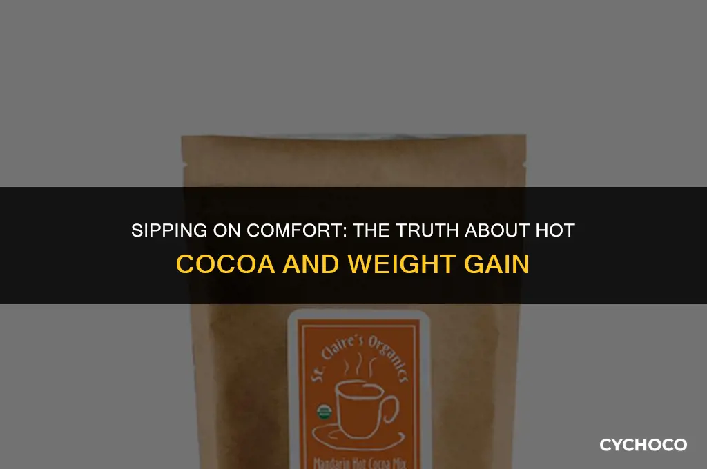 does hot cocoa make you fat