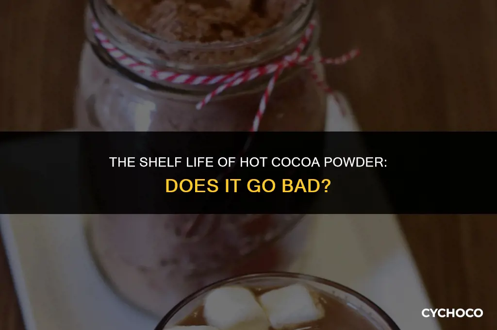 does hot cocoa powder go bad