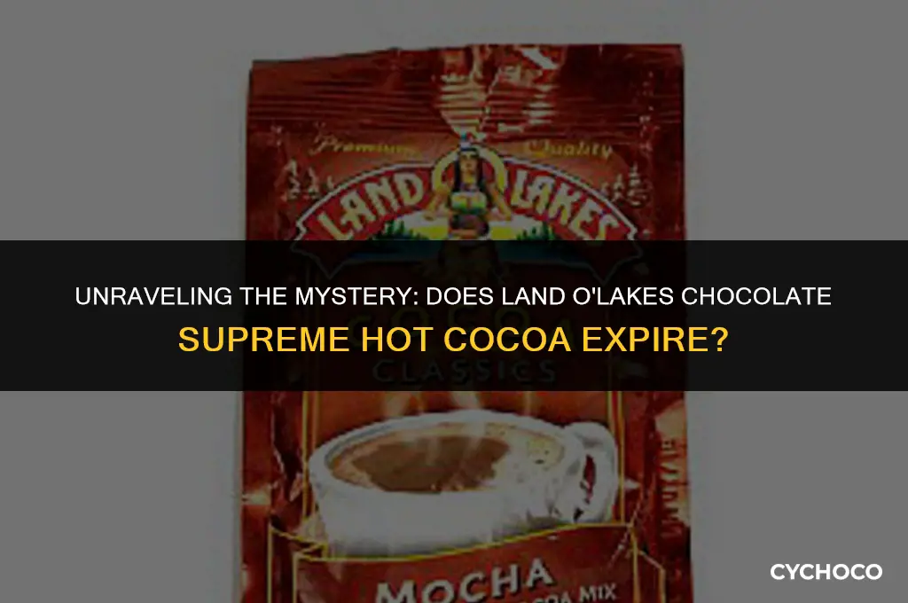 does land lakes chocolate supreme hot cocoa expire