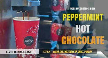 Savor the Season: McDonald's Peppermint Hot Chocolate Delight