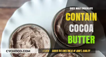 Unveiling the Secret Ingredient: Cocoa Butter in Milk Chocolate