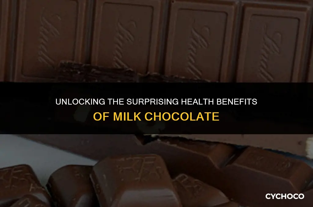 does milk chocolate have any health benefits
