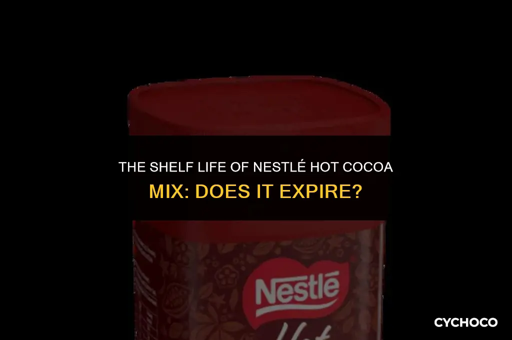 does nestle hot cocoa mix expire