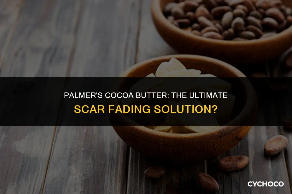 does palmers cocoa butter fade scars