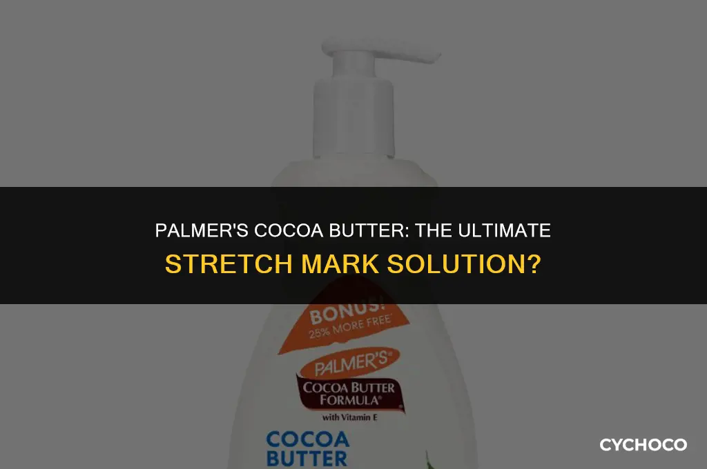 does palmers cocoa butter fade stretch marks