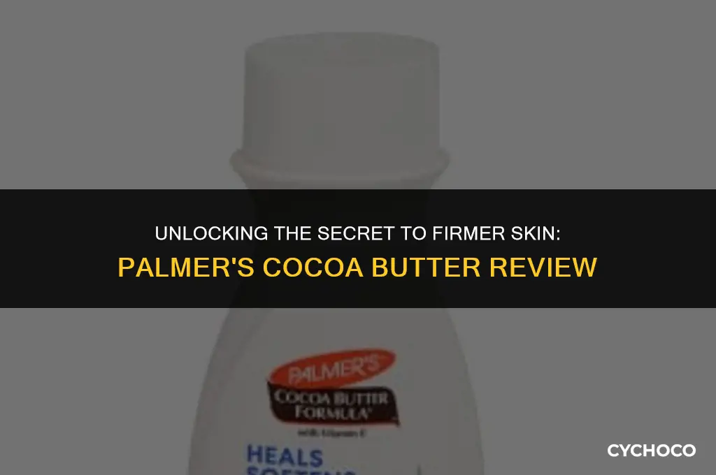 does palmers cocoa butter firming butter work