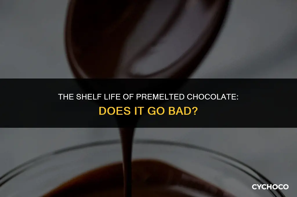 does premelted chocolate go bad