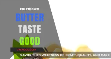 Indulge in the Richness: Does Pure Cocoa Butter Taste Good?