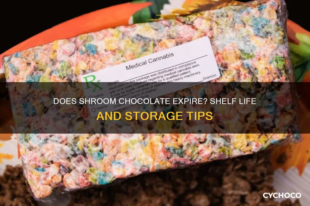 does shroom chocolate go bad