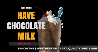 Savoring Sonic: The Scoop on Chocolate Milk Availability