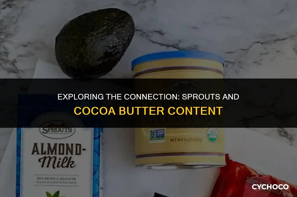 does sprouts carry cocoa butter