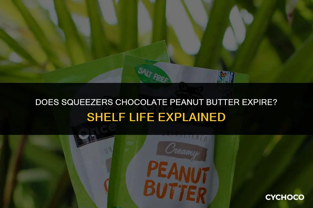 does squeezers chocolate peanut butter go bad