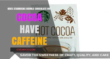 Starbucks Double Chocolate Hot Cocoa: A Caffeine-Free Delight?