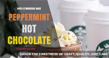 Indulge in the Festive Flavor: Starbucks' Peppermint Hot Chocolate Delight