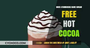 Sweet Treats Without the Sugar: Starbucks' Sugar-Free Hot Cocoa