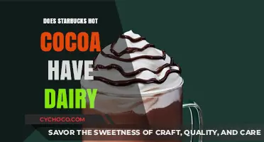 Starbucks Hot Cocoa: Dairy or Dairy-Free? Let's Find Out!