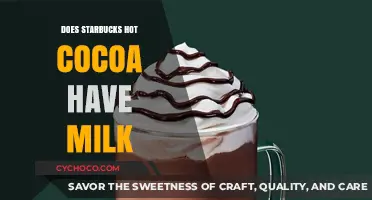 Starbucks Hot Cocoa: The Milk Mystery Unveiled