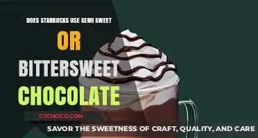 Starbucks Chocolate Mystery: Semi-Sweet or Bittersweet?