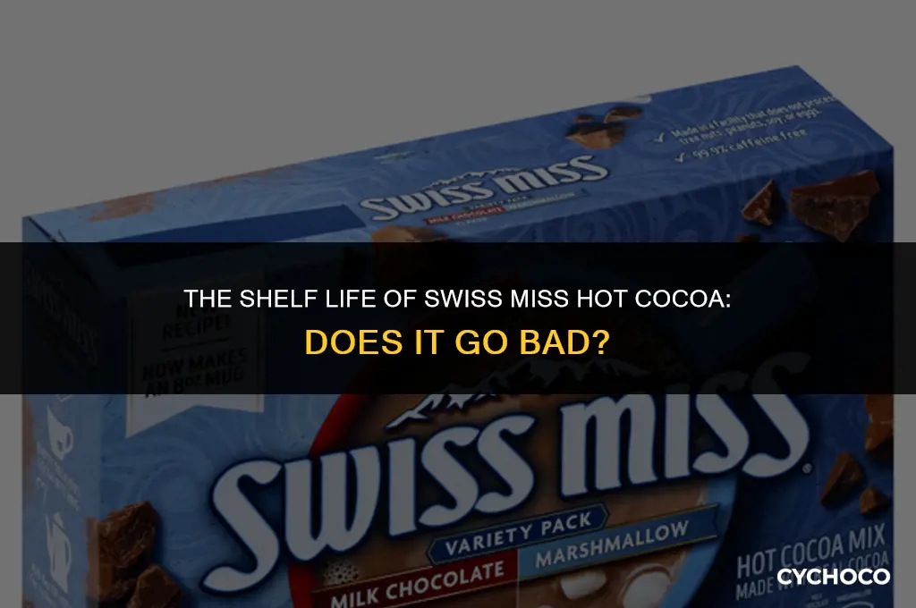 does swiss miss hot cocoa go bad