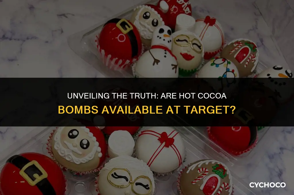does target have hot cocoa bombs