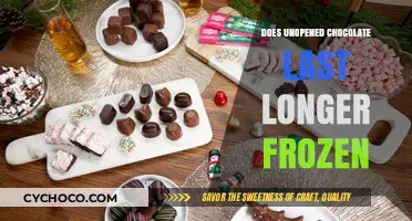 The Sweet Science: Unopened Chocolate's Frozen Lifespan Explained