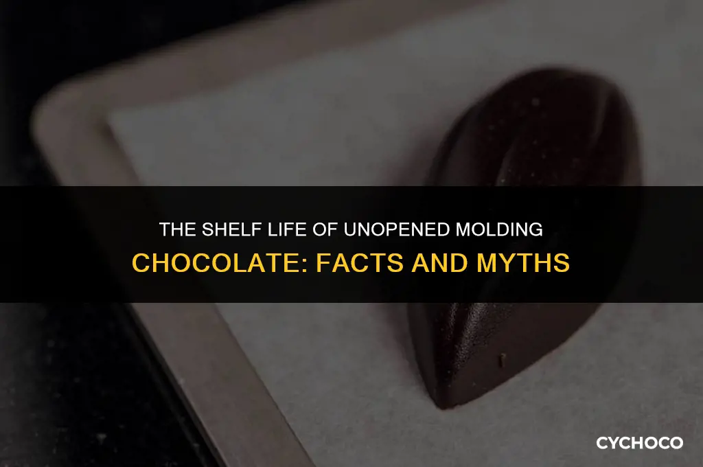does unopened molding chocolate go bad
