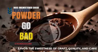 The Shelf Life of Unsweetened Cocoa Powder: Does It Go Bad?