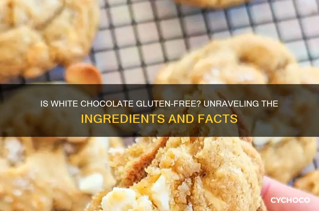 does white chocolate contain gluten