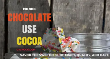 Unveiling the Mystery: White Chocolate and the Cocoa Connection