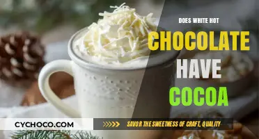 Exploring the Richness: Does White Hot Chocolate Contain Cocoa?