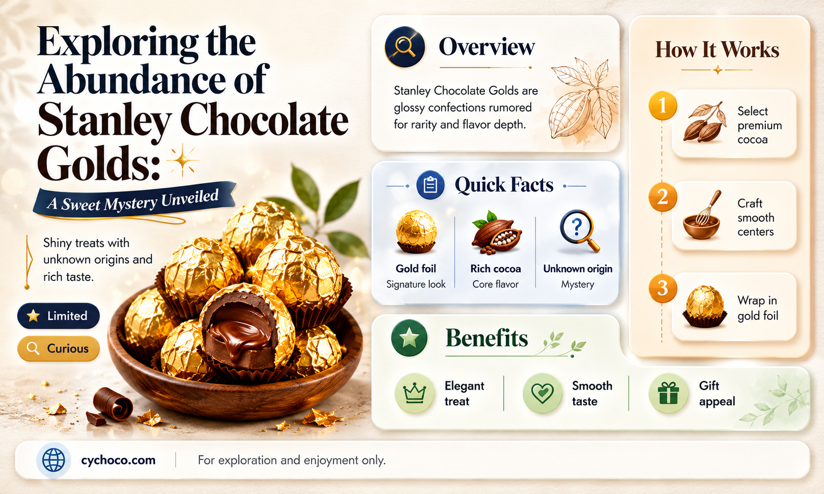 how many stanley chocolate gold are there