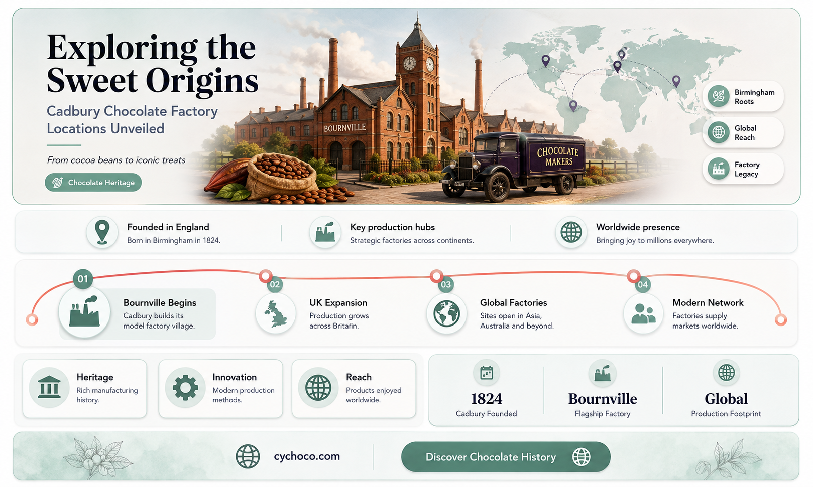 where is cadbury chocolate factory located