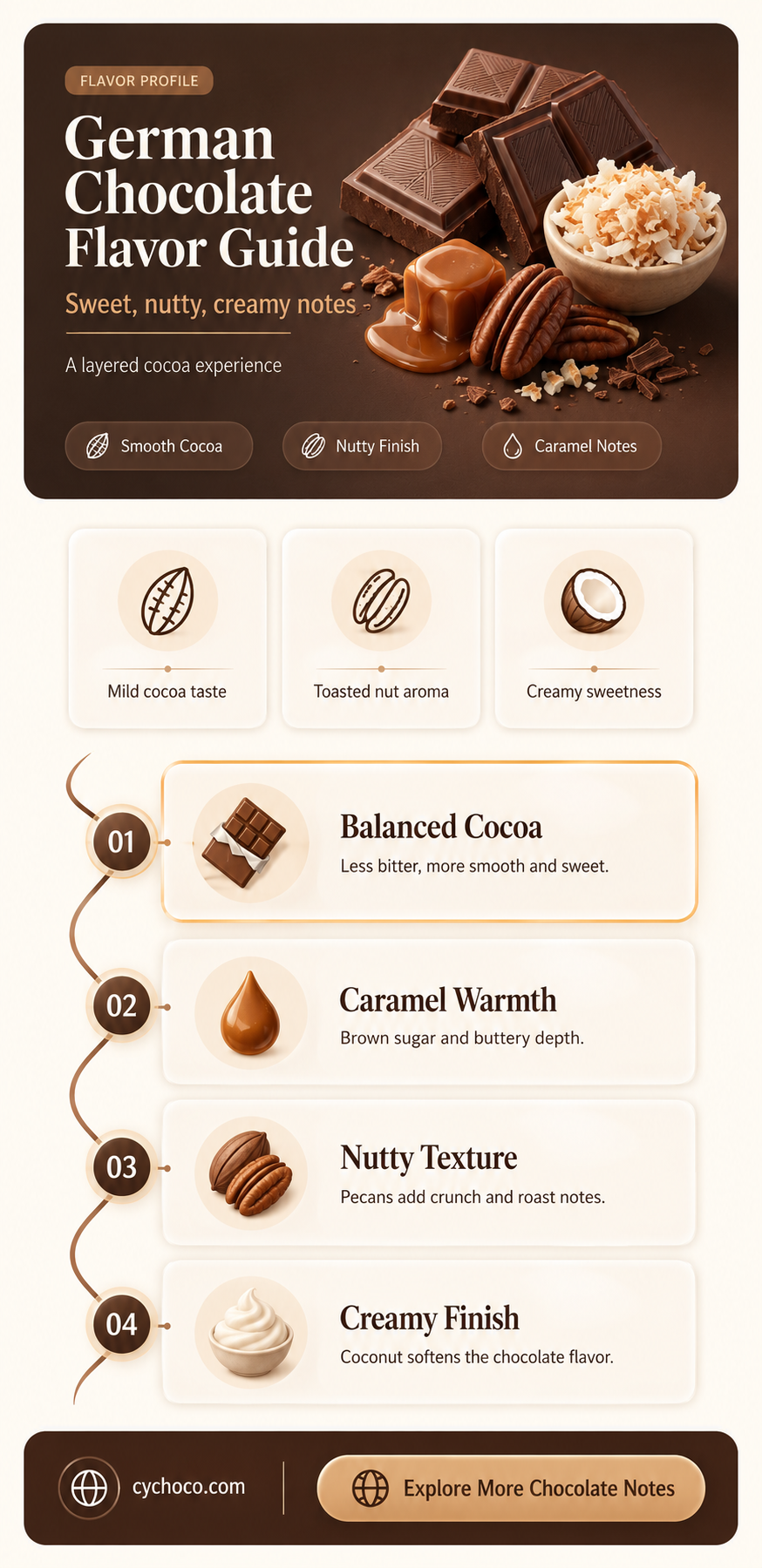 does german chocolate taste much different