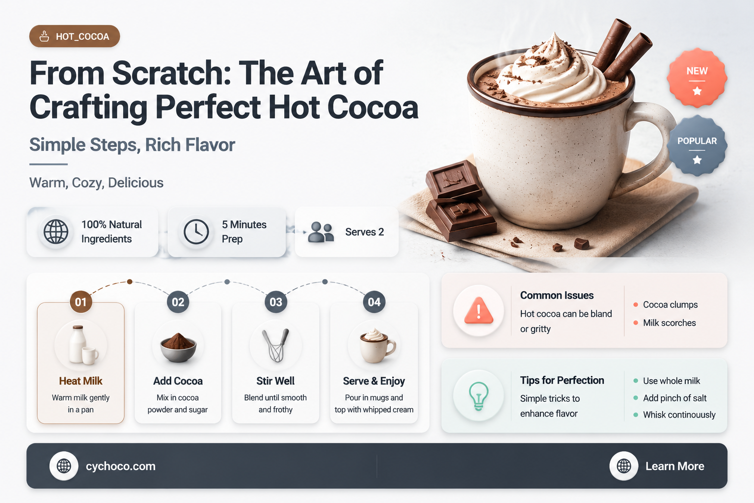 how do you make hot cocoa from scratch