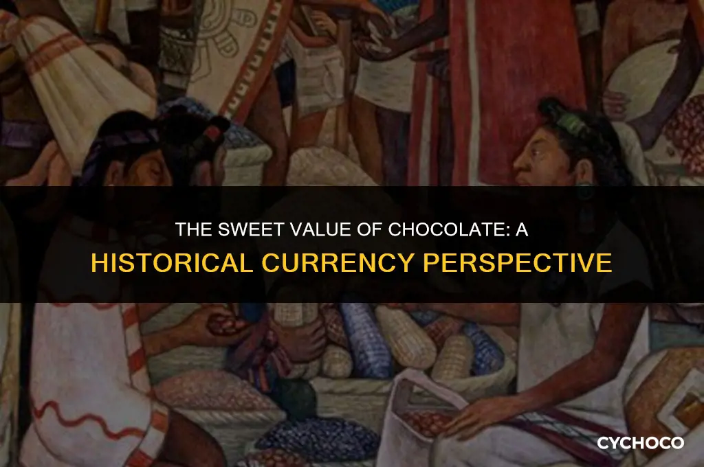 has chocolate ever been used as currency