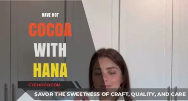 Cozy Up with Hana: A Hot Cocoa Journey Through Flavors