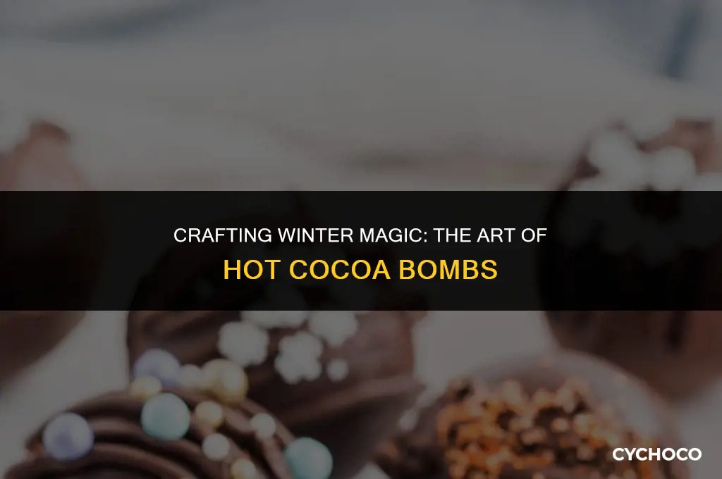 how are hot cocoa bombs made