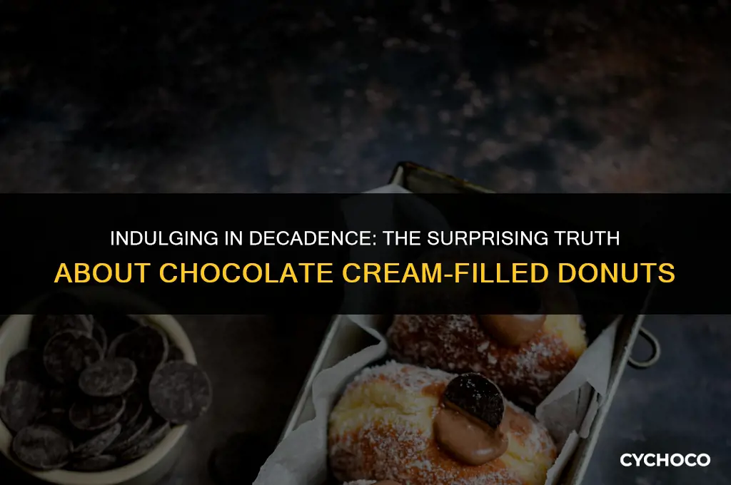 how bad are 2 chocolate cremed filled donats